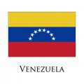 Venezuela flag logo Iron On Transfer