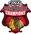 Chicago Blackhawks 2012 13 Champion Logo Print Decal