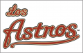 Houston Astros 2011-2012 Special Event Logo Print Decal