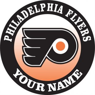 Philadelphia Flyers Customized Logo Iron On Transfer