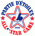 MLB All-Star Game 1982 Logo Print Decal