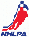 NHLPA 1971-2012 Logo Print Decal