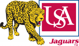 South Alabama Jaguars 1993-2007 Primary Log Print Decal