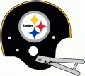 Pittsburgh Steelers 1963-1976 Helmet Logo Print Decal