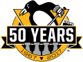 Pittsburgh Penguins 2016 17 Anniversa Iron On Transfer