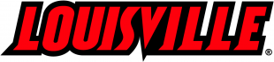 Louisville Cardinals 2001-2012 Wordmark Logo Print Decal
