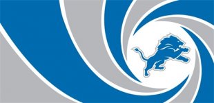 007 Detroit Lions logo Iron On Transfer