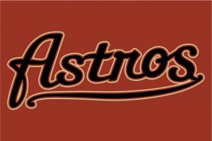 Houston Astros 2007-2012 Batting Practice Logo Iron On Transfer