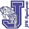 Jackson State Tigers 1980-1993 Alternate Logo Print Decal