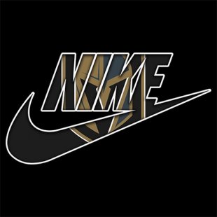 Vegas Golden Knights Nike logo Iron On Transfer