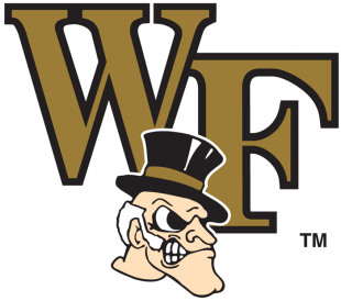 Wake Forest Demon Deacons 2007-2018 Secondary Logo Print Decal