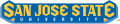 San Jose State Spartans 2000-2012 Wordmark Logo Iron On Transfer