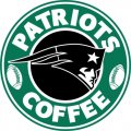 New England Patriots starbucks coffee logo Print Decal