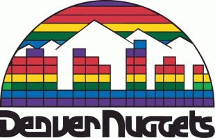 Denver Nuggets 1981 82-1992 93 Primary Logo Print Decal