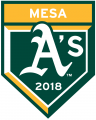 Oakland Athletics 2018 Event Logo Iron On Transfer