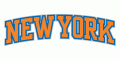 New York Knicks 2012-2013 Pres Wordmark Logo Print Decal