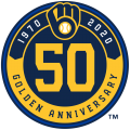 Milwaukee Brewers 2020-Pres Alternate Logo 04 Print Decal