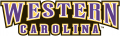 Western Carolina Catamounts 1996-2007 Wordmark Logo 01 Print Decal