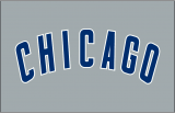 Chicago Cubs 1997-Pres Jersey Logo Print Decal