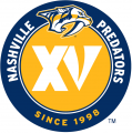 Nashville Predators 2013 14 Anniversary Logo Iron On Transfer