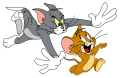 Tom and Jerry Logo 19 Print Decal