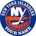 New York Islanders Customized Logo Iron On Transfer