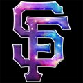 Galaxy San Francisco Giants Logo Print Decal