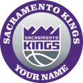 Sacramento Kings custom Customized Logo Print Decal