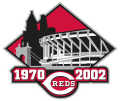 Cincinnati Reds 2002 Stadium Logo Print Decal