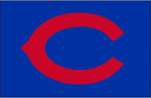 Chicago Cubs 1940-1956 Cap Logo Print Decal