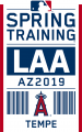 Los Angeles Angels 2019 Event Logo Iron On Transfer