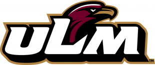 Louisiana-Monroe Warhawks 2006-2009 Secondary Logo Print Decal