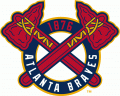 Atlanta Braves 2012-Pres Alternate Logo Print Decal