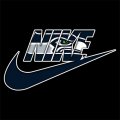 Seattle Seahawks Nike logo Print Decal