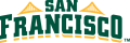 San Francisco Dons 2012-Pres Wordmark Logo 02 Print Decal