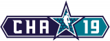 NBA All-Star Game 2018-2019 Wordmark Logo Print Decal