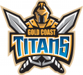 Gold Coast Titans 2007-Pres Primary Logo Print Decal