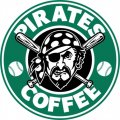 Pittsburgh Pirates Starbucks Coffee Logo Iron On Transfer