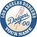 Los Angeles Dodgers Customized Logo Print Decal