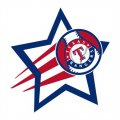 Texas Rangers Baseball Goal Star logo Print Decal