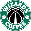 Washington Wizards Starbucks Coffee Logo Iron On Transfer