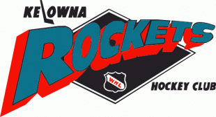 Kelowna Rockets 1995 96-2000 01 Primary Logo Iron On Transfer