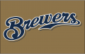 Milwaukee Brewers 2013-2015 Jersey Logo Print Decal