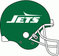 New York Jets 1978-1989 Helmet Logo Print Decal
