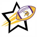 Minnesota Vikings Football Goal Star logo Print Decal