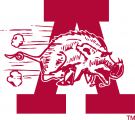 Arkansas Razorbacks 1938-1946 Secondary Logo Print Decal