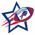 Buffalo Bills Football Goal Star logo Iron On Transfer