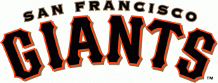 San Francisco Giants 2000-Pres Wordmark Logo 02 Print Decal