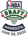 NBA Draft 1999-1900 Logo Print Decal