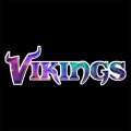 Galaxy Minnesota Vikings Logo Iron On Transfer